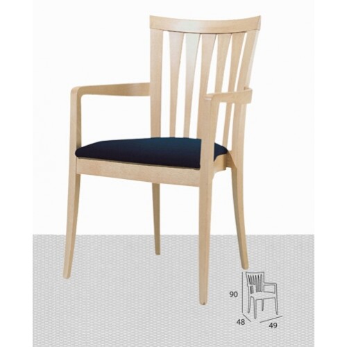 Silla Spezia Con Brazos